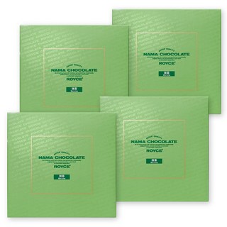 로이스 생초콜릿 나마초콜릿 말차 녹차, 4개, 180g