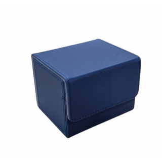 카드 가죽 덱케이스 보드게임 카드 보관덱케이스(유희왕.포켓몬.원피스.디지몬), 네이비, 1개