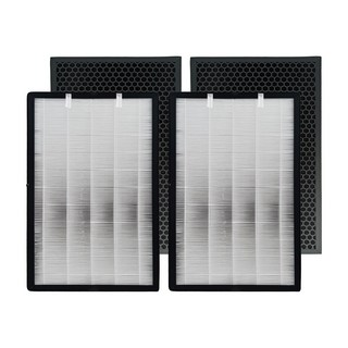 量子天使清冠機 QA C600 空氣清淨機 高效過濾PM2.5 除甲醛異味, 1個, HEPA活性碳濾網(2合1) x 2片, HEPA活性碳濾網(2合1) x 2片