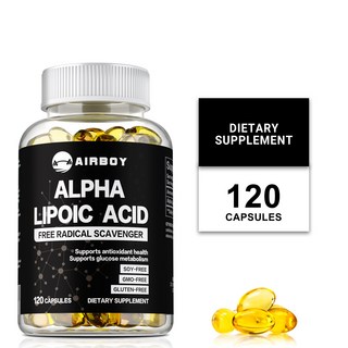 알파리포산 600mg - 신진대사 촉진 혈당 조절 피부 건강, 1개, 120정