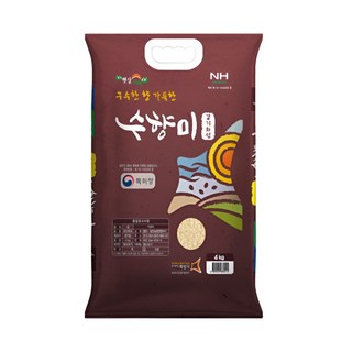 [2025년산 햅쌀][당일도정] 농협 수향미(골든퀸 3호) 일반 정미소 X, 상등급, 1개, 4kg