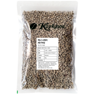 캅카와 커피생두 케냐 니에리 AB FAQ 5kg, 1개