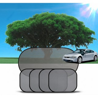 메쉬 챠량용 햇빛가리개 선쉐이드 5종, 1세트, black