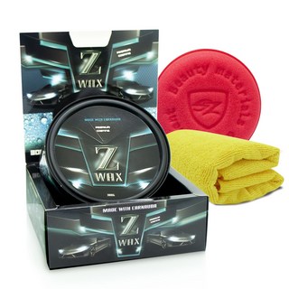 Z WAX 頂級棕櫚汽車蠟套裝 含上蠟棉及擦拭布 輕鬆打造亮麗車身, 300g, 1套