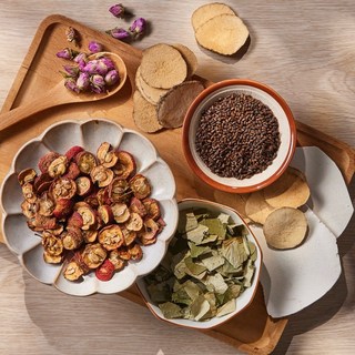 老大代謝茶 茯苓 澤瀉 玫瑰 荷葉 山楂 決明子 纖美茶, 1個, 客製（各五克）一袋十入