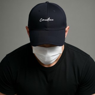 비토스 Constance 패치 오버사이즈 남자 왕대두 볼캡 65cm