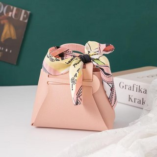 가죽구디백(미니)-핑크 20개 어린이집생일답례품 양말구디백 구디백포장봉투 답례품