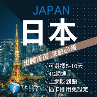 日本旅遊4G上網吃到飽 行李箱航空城 網路最低價 無限上網 隨插即用, 1個, 7天日本旅遊4G吃到飽1.4GB