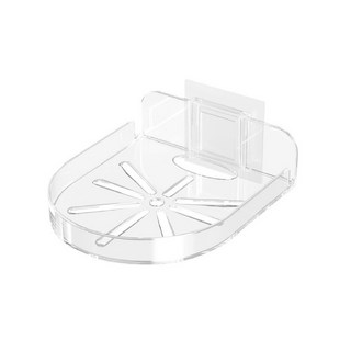 小米 投影機支架 無痕安裝, 1個, 免打孔監視器壁掛架 (透明), 無