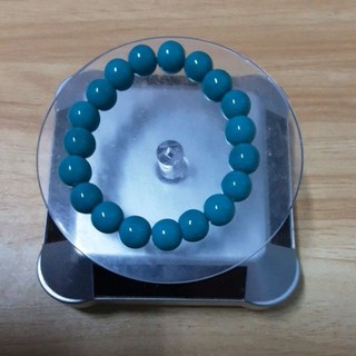 10mm瓷化綠松石手串，手工精選，色澤飽滿，時尚百搭，帶來好運與健康的能量