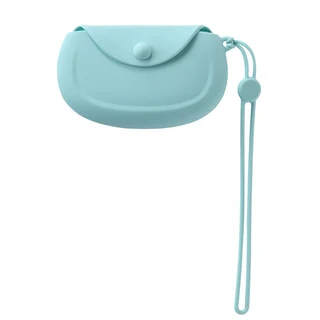 1PC 실리콘 치과 틀니 케이스 리테이너 보관 상자 교정기 마우스 가드 환기 구멍, 02 Grass Green