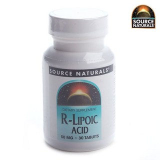 SOURCE NATURALS R-硫辛酸錠 50mg, 1入, 30顆