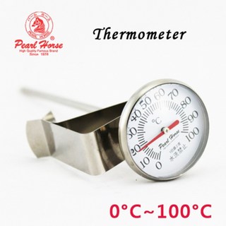 寶馬(PEARL HORSE) 料理溫度計 0-100°C 304不鏽鋼 TA-TM-100, 1個