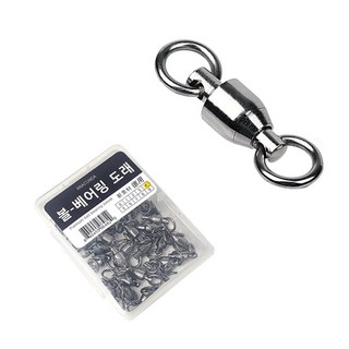 볼 베어링 도래 30개입 스위벨 용접링 회전 자작 낚시 채비, 30개