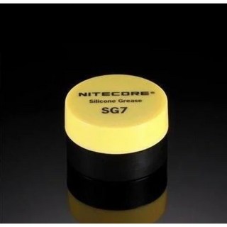NITECORE 矽油膏 SG7 潤滑油，手電筒螺紋保養專用，防水防鏽，延長使用壽命, 1個