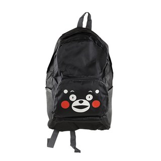 【GOOD LIFE 品好生活】 熊本熊 笑臉可摺疊後背包（44x30cm）, F, 1個