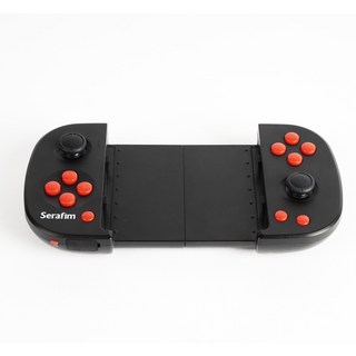 Serafim S1藍芽手把 支援Android Switch 手遊 STEAM 多平台 多功能自定義 連擊 巨集功能, 黑色, 1個