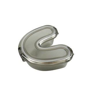 임시치아접착제 인공치아 치과용접착제 치과 리테이너 상자 U 자형 틀니 보관 케이스 컨테이너 치열 교정 입 가드 주최자 구강 위생 용품, 1개