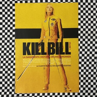 老番顛 追殺比爾 Kill Bill 電影海報 復古風裝飾畫 壁飾