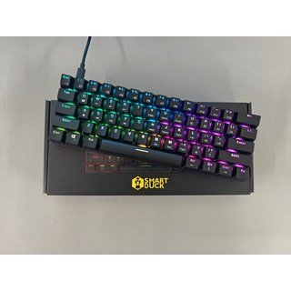 SMARTDUCK 機械鍵盤 61鍵 有線 青軸 紅軸 黑軸 RGB背光, 如圖所示, 詳情內介紹, 製造商軸