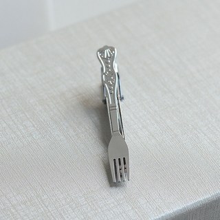 簡約銀色領帶夾金屬商務新郎結婚時尚水晶職業男士領帶夾子 正裝銀色領帶夾