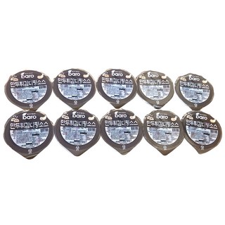 새마원 미니 일회용 만두간장소스 새우 튀김 디핑 딥핑 소스 만능 맛간장, 10개, 35g