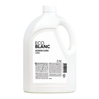 에코블랑 욕실 욕조세정제, 1개, 2.5L