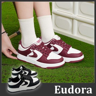 Eudora 運動鞋 休閒鞋 厚底布鞋 增高球鞋 安可拉紅 黑白 熊貓 厚底增高綁帶 休閒鞋 球鞋 布鞋 板鞋 厚底鞋