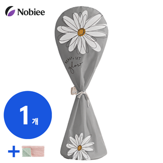 노비에 선풍기 커버 망 보관 방수 덮개, 그레이, 1개