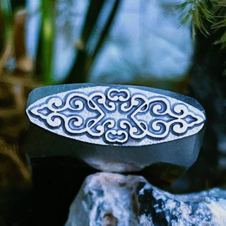 꽃 디자인 금속 스탬프 쥬얼리 마킹 펀치 가죽 실버 갈망 펀처 펀칭 공예 스탬퍼 팔찌 스탬핑, 5. NO.4  6x19mm, 1개