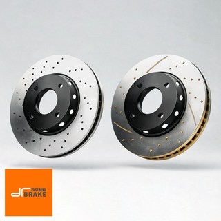 drBRAKE 輕量版 劃線打孔 煞車碟盤 適用 KUGA FOCUS FIESTA, 1個, KUGAA.5 13年～｜前輪｜300,一體式｜全打洞版