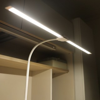 아이스터디 70cm 프로 와이드 LED 학습용 독서등 스탠드 책상 조명 클램프형 + 리모컨포함