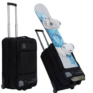 스노우보드캐리어 스키캐리어 보드 스키 여행용 가방 캐리어, TPU 블랙 58 L, 1개