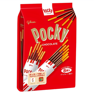 glico 格力高 Pocky 百奇 巧克力棒 香濃巧克力包裹酥脆餅乾, 95g, 1袋
