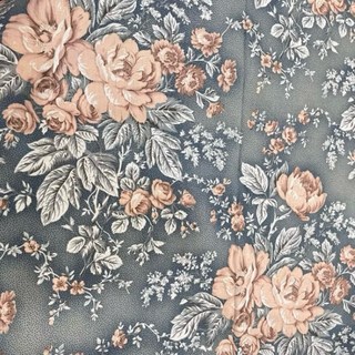 布喜翻CottonLove 零碼布料：韓國布、日本布、美國布、棉布、印花布、進口布，拼布手作布料, 1個, 大花朵25x110公分