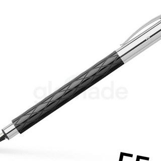 글샵 만년필 엠비션 롬버스블랙 EF 잉크펜, 각인안함