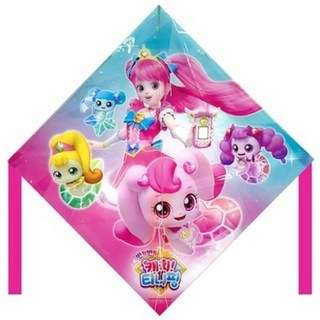 캐치 티니핑 가오리 연 연놀이 캐릭터 연 연날리기, 1개