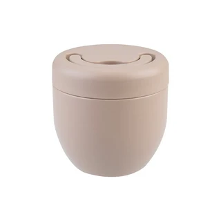 Oasis 澳洲 蛋型真空保溫食物罐 600ml, 咖啡色, 1個
