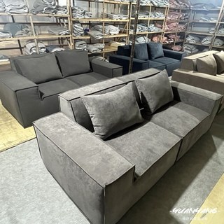 真空壓縮沙發 空間魔術師 無骨沙發 小戶型沙發 雲朵沙發 折疊沙發 懶人沙發 記憶全海綿家用客廳懶骨頭沙發, 燈芯絨面料,雙人2.6米, 1個