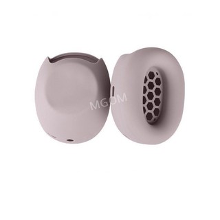 소니 WH-1000XM6 헤드폰 커버 호환 보호 케이스 실리콘 이어컵 이어패드 헤드빔 헤드셋, 로즈그레이 이어커버