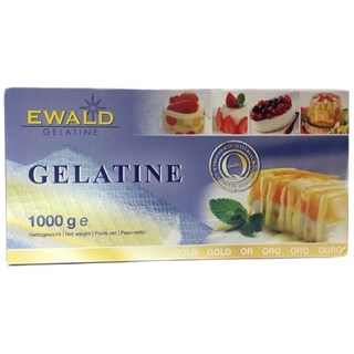 松鼠的倉庫 德國愛唯 金級/銀級 吉利丁片 吉利丁粉 烘焙原料, 200g, 1個