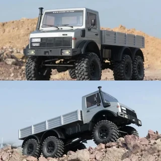 CROSSRC EMO NT6 시뮬레이션 유니목 1:10 듀얼 스피드 방수 클라이밍카 오프로드 자동차 RC 무선 조종 전동, 01 NT6 No carport