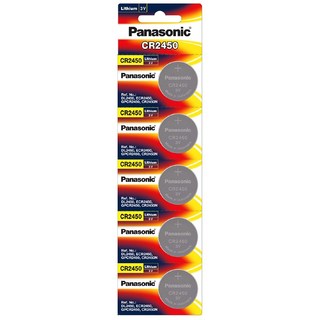 Panasonic國際牌鈕扣電池 鋰電池 3V CR2450, 1個, 1入