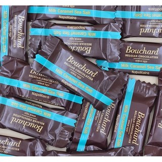 부샤드 밀크 씨솔트 초콜릿 개별포장 소분, 214g, 1개