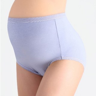 孕婦高腰內褲，蕾絲花邊設計