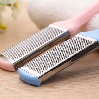 【店鋪熱銷】磨腳器去死皮老繭磨腳石修腳工具腳底去腳皮不銹鋼搓腳板, 1個, 單面磨腳  一個顏色隨機