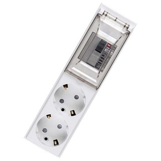 오성정밀 배선차단 고용량 멀티탭 2구 OSB223, 1.5m, 1개