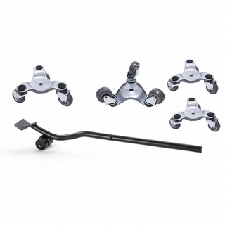 重物搬移器 搬家神器 家具搬運器 傢俱移動器 萬向輪設計 衣櫃床架搬運, 1個, 重物搬移器-撬棒加長款