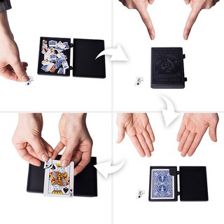 JL매직 찢어진 카드를 복원하는 놀라운 카드 마술 도구 미라클 카드케이스 (카드 2덱 포함), 1세트