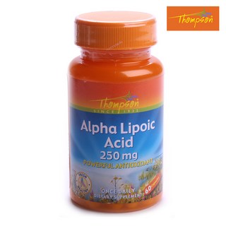 THOMPSON 硫辛酸膠囊 250mg, 60顆, 1罐
